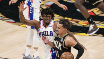 Tyrese Maxey, Sixers Mandatory Credit: Dale Zanine-USA TODAY Sports