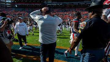 Fired former Auburn football head coach Bryan Harsin caught a stray from OutKick's Glenn Guilbeau while talking about the Tigers' QB situation Mandatory Credit: The Montgomery Advertiser