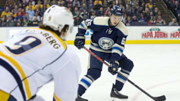 COLUMBUS, OH - FEBRUARY 19: Markus Nutivaara