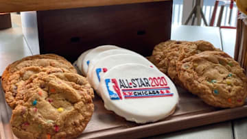 Mindy’s Hot Chocolate Cookies at NBA All Star Game, photo provided by Levy Restaurants