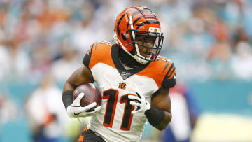 John Ross #11 of the Cincinnati Bengals (Photo by Michael Reaves/Getty Images)
