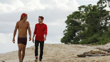 "I'm Not Crazy, I'm Confident" - Devon Pinto and Ryan Ulrich on SURVIVOR, themed Heroes vs. Healers vs. Hustlers. The Emmy Award-winning series returns for its 35th season premiere on, Wednesday, September 27 (8:00-9:00 PM, ET/PT) on the CBS Television Network. Photo: Robert Voets/ÃÂ©2017 CBS Broadcasting Inc. All Rights Reserved