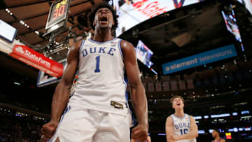 Duke basketball center Vernon Carey Jr. (Photo by Elsa/Getty Images)