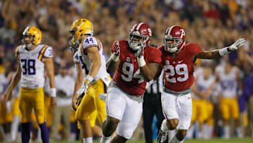 BATON ROUGE, LA - NOVEMBER 05: Da'Ron Payne