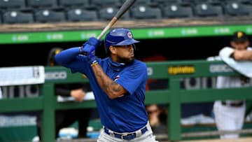 Jose Martinez #53 of the Chicago Cubs in action during the game against the Pittsburgh Pirates at PNC Park on September 3, 2020 in Pittsburgh, Pennsylvania. (Photo by Justin Berl/Getty Images)