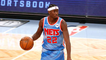 NEW YORK, NEW YORK - JANUARY 07: Caris LeVert #22 of the Brooklyn Nets (Photo by Sarah Stier/Getty Images)