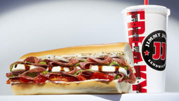 Jimmy John's new Caprese Salami Pesto Sandwich, photo provided by Jimmy John's