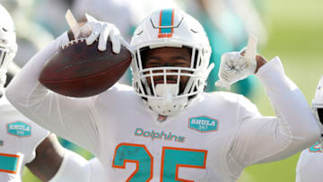 Xavien Howard #25 of. (Photo by Matthew Stockman/Getty Images)