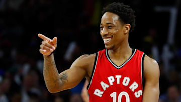 AUBURN HILLS, MI - APRIL 05: DeMar DeRozan