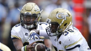 ATLANTA, GA - SEPTEMBER 23: Quarterback TaQuon Marshall