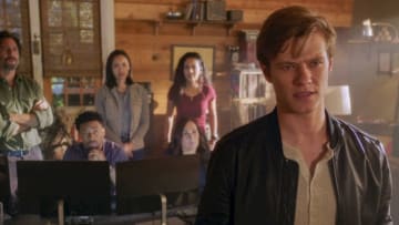 "Fire + Ashes + Legacy = Phoenix" - Ex-MI6 agent Russ Taylor (Henry Ian Cusick) recruits former Phoenix Foundation members Mac, Riley, Bozer, Matty and Desi to hunt down a bioweapon that's planned to be used by a mysterious organization for a devastating attack on a major U.S. city, on the fourth season premiere of MACGYVER, Friday, Feb. 7 (8:00-9:00 PM, ET/PT) on the CBS Television Network. Pictured: Photo: CBS ©2020 CBS Broadcasting, Inc. All Rights Reserved