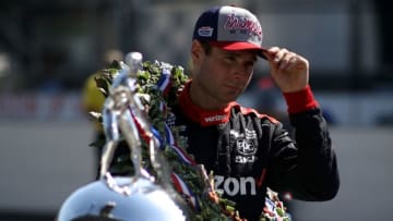 INDIANAPOLIS, IN - MAY 28: Will Power of Australia, driver of the #12 Verizon Team Penske Chevrolet (Photo by Chris Graythen/Getty Images)