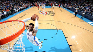 Russell Westbrook, OKC Thunder (Photo by Joe Murphy/NBAE via Getty Images)