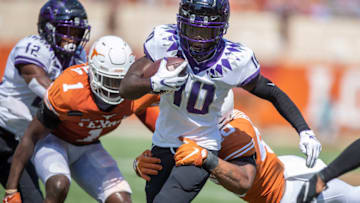 Ayodele Adeoye, Texas Football Mandatory Credit: Ricardo B. Brazziell-USA TODAY Sports