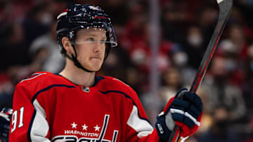Joe Snively, Washington Capitals (Photo by Scott Taetsch/Getty Images)