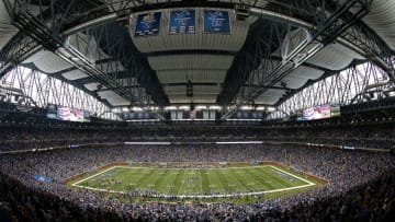 DETROIT, MI - SEPTEMBER 08: A general view of Ford Field prior to the start of the game between the Minnesota Vikings and the Detroit Lions on September 8, 2013 in Detroit, Michigan. (Photo by Leon Halip/Getty Images)