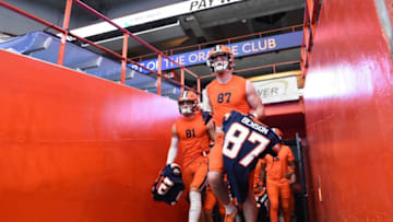 Syracuse football (Mandatory Credit: Dennis Nett/Pool Photo via USA TODAY Sports)