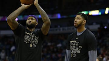 NEW ORLEANS, LA - FEBRUARY 23: DeMarcus Cousins