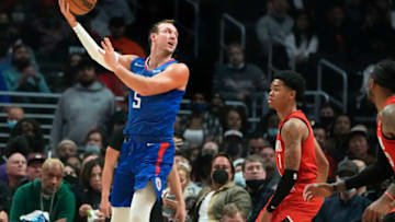 Luke Kennard, LA Clippers. Mandatory Credit: Robert Hanashiro-USA TODAY Sports