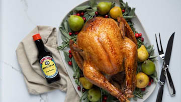 Kikkoman Brined Turkey recipe, photo provided by Kikkoman