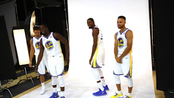 OAKLAND, CA - SEPTEMBER 22: (R-L) Stephen Curry
