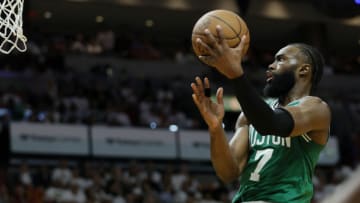 In the days following Jaylen Brown's $304 million contract extension with the Boston Celtics, an NBA legend shared some thoughts on his big pay day Mandatory Credit: Sam Navarro-USA TODAY Sports