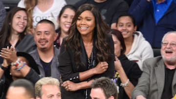 LOS ANGELES, CA - MARCH 30: Gabrielle Union attends a basketball game between the Miami Heat and the Los Angeles Lakers at Staples Center on March 30, 2016 in Los Angeles, California. (Photo by Noel Vasquez/GC Images)