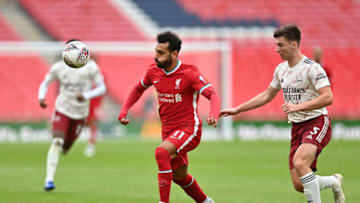 Liverpool, Mohamed Salah (Photo by JUSTIN TALLIS/POOL/AFP via Getty Images)
