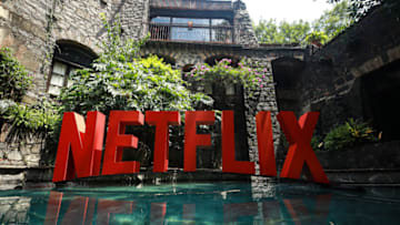 MEXICO CITY, MEXICO - AUGUST 11: General view of the installation 'Que Mexico Se Vea: A Celebration for Mexican Cinema', during the Netflix event 'Que Mexico Se Vea: A Celebration For Mexican Cinema' at Casa Fortaleza on August 11, 2022 in Mexico City, Mexico. (Photo by Manuel Velasquez/Getty Images)