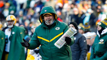 CHICAGO, IL - DECEMBER 18: Head coach Mike McCarthy of the Green Bay Packers reacts on the sidelines in the fourth quarter against the Chicago Bears at Soldier Field on December 18, 2016 in Chicago, Illinois. The Green Bay Packers defeated the Chicago Bears 30-27. (Photo by Joe Robbins/Getty Images)