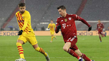 Barcelona make third bid for Bayern Munich striker Robert Lewandowski. (Photo by Alexander Hassenstein/Getty Images)