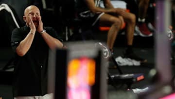 South Carolina coach Frank Martin yells instruction during a game at Georgia earlier this year.News Joshua L Jones
