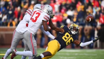 Nov 28, 2015; Ann Arbor, MI, USA; Michigan Wolverines wide receiver Jehu Chesson (86) can