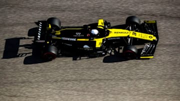 AUSTIN, TEXAS - NOVEMBER 01: Daniel Ricciardo of Australia driving the (3) Renault Sport Formula One Team RS19 on track during practice for the F1 Grand Prix of USA at Circuit of The Americas on November 01, 2019 in Austin, Texas. (Photo by Mark Thompson/Getty Images)