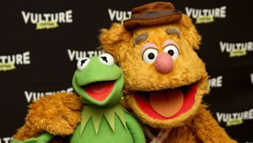 NEW YORK, NY - MAY 21: Kermit the Frog and Fozzie Bear attend the Vulture Festival at Milk Studios on May 21, 2016 in New York City. (Photo by Cindy Ord/Getty Images for Vulture Festival)