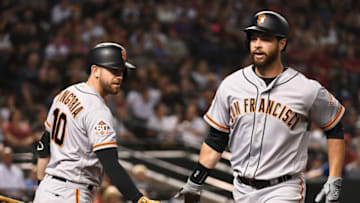 PHOENIX, AZ - APRIL 19: Brandon Belt