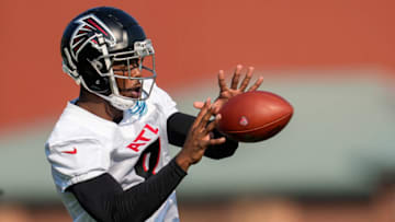 Atlanta Falcons rookie TE Kyle Pitts is the highest-rated rookie in Madden 22. Mandatory Credit: Dale Zanine-USA TODAY Sports