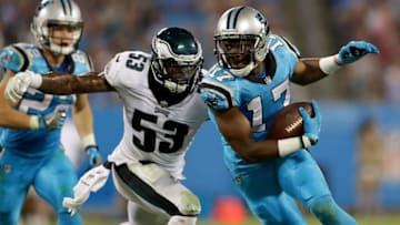 CHARLOTTE, NC - OCTOBER 12: Devin Funchess