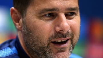 ENFIELD, ENGLAND - SEPTEMBER 12: Mauricio Pochettino, Manager of Tottenham Hotspur speaks during a Tottenham Hotspur press conference ahead of their UEFA Champions League Group H match against Borussia Dortmund at Tottenham Hotspur Training Centre on September 12, 2017 in Enfield, England. (Photo by Alex Pantling/Getty Images)