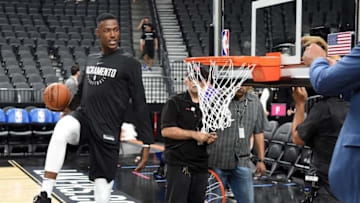 LAS VEGAS, NV - OCTOBER 08: Harry Giles