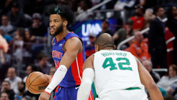 Detroit Pistons forward Saddiq Bey Credit: Rick Osentoski-USA TODAY Sports