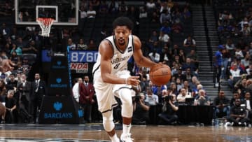 BROOKLYN, NY - OCTOBER 8: Spencer Dinwiddie