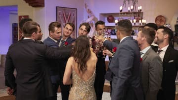 THE BACHELORETTE - Ò1704Ó Ð A group date of Truth or Dare seems to be all fun and games until the night takes a serious turn and the men find themselves contemplating telling Katie a slimy secret theyÕve uncovered. Later, Tayshia surprises Katie with a revelation about someone from her past and the men band together to tell the truth, leaving one suitor to fend for and defend himself. Tired of questioning who is here for the right reasons, our strong-willed Bachelorette takes a stand like weÕve never seen before to ensure the house is filled with good vibes only. ItÕs a rollercoaster of a week, to say the least, on an all-new ÒThe Bachelorette,Ó MONDAY, JUNE 28 (8:00-10:00 p.m. EDT), on ABC. (ABC/Craig Sjodin)THE BACHELORETTE