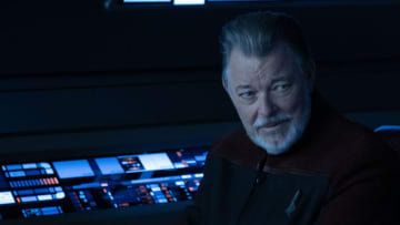 Jonathan Frakes as Riker in "The Next Generation" Episode 301, Star Trek: Picard on Paramount+. Photo Credit: Trae Patton/Paramount+. ©2021 Viacom, International Inc. All Rights Reserved.