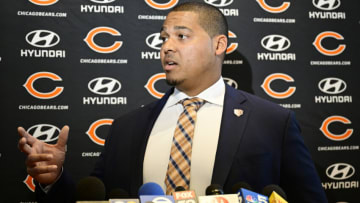 Ryan Poles, Chicago Bears. (Photo by Quinn Harris/Getty Images)