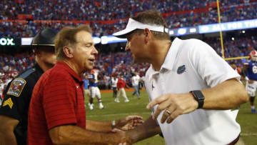 Dan Mullen. Mandatory Credit: Kim Klement-USA TODAY Sports