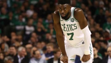 BOSTON, MA - OCTOBER 18: Jaylen Brown
