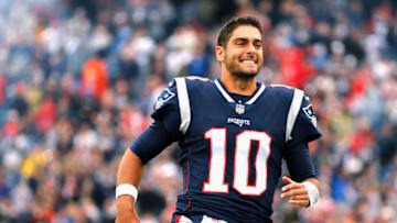 FOXBORO, MA - OCTOBER 29: Jimmy Garoppolo