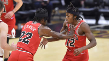 Ayo Dosunmu, Alize Johnson, Chicago Bulls Mandatory Credit: David Richard-USA TODAY Sports