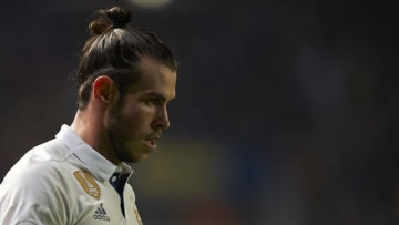VILLARREAL, SPAIN - FEBRUARY 26: Gareth Bale of Real Madrid looks on during the La Liga match between Villarreal CF and Real Madrid at Estadio de la Ceramica on February 26, 2017 in Villarreal, Spain. (Photo by Fotopress/Getty Images)
